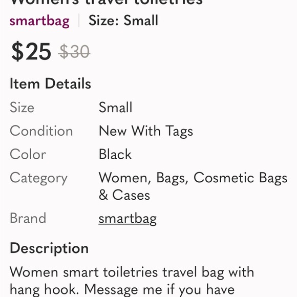 Bagsmart Atlas Travel Hanging Toiletry Bag - Picture 14 of 14